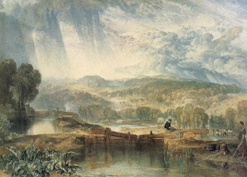 J.M.W. Turner More Park,near watford on the river Colne Germany oil painting art